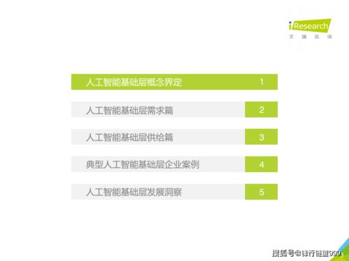 2021年中国人工智能基础层行业发展研究报告 聚焦人工智能基础软件开发